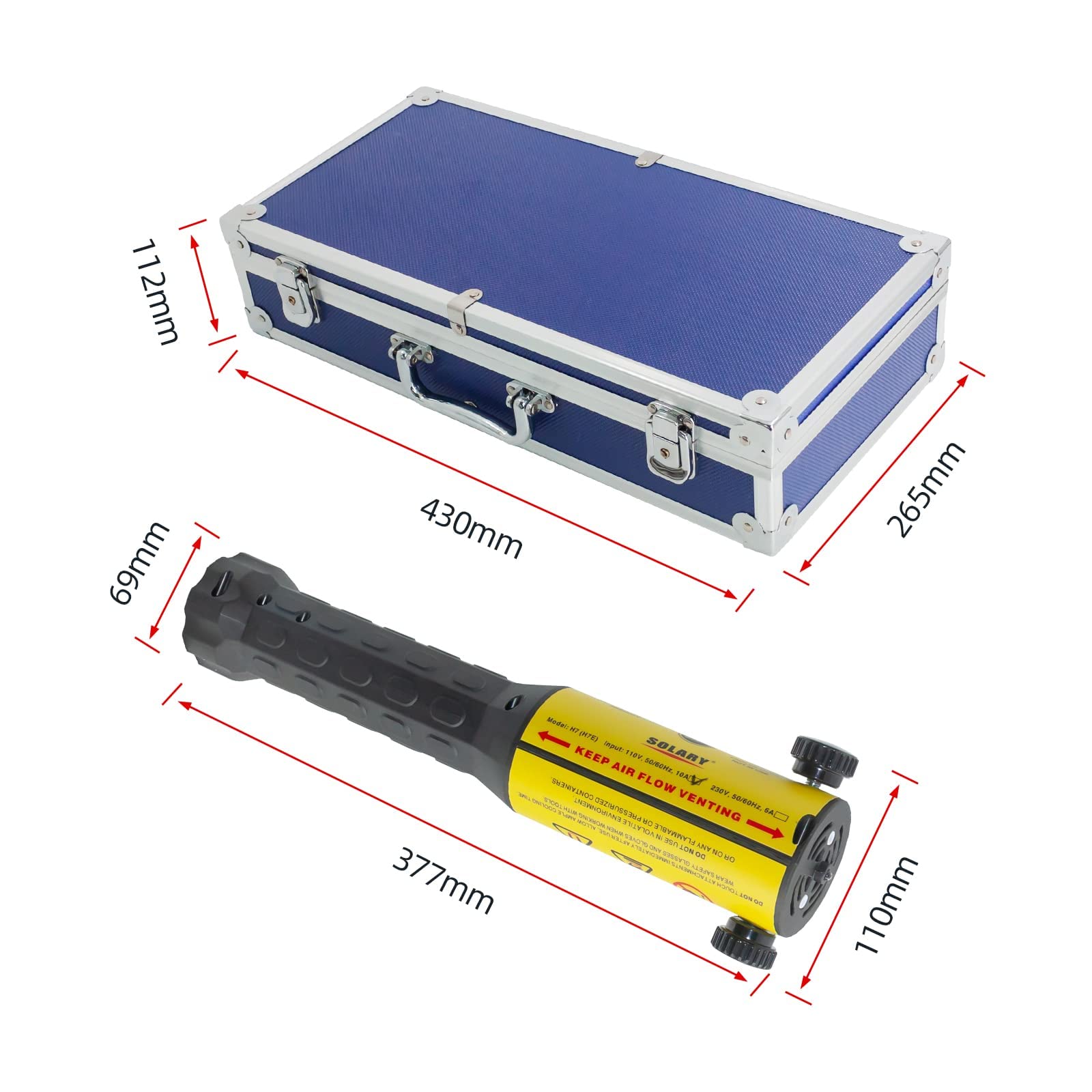SOLARY, Kit di riscaldamento a induzione magnetico 1000 W, senza fiamma, 10 bobine per rimuovere le viti arrugginite