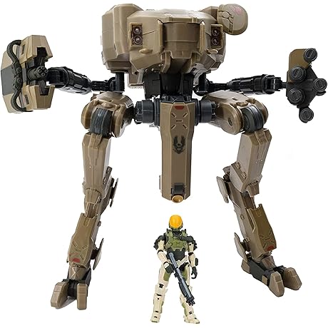 Halo Anniversary UNSC Mantis and Spartan EVA Deluxe Figure