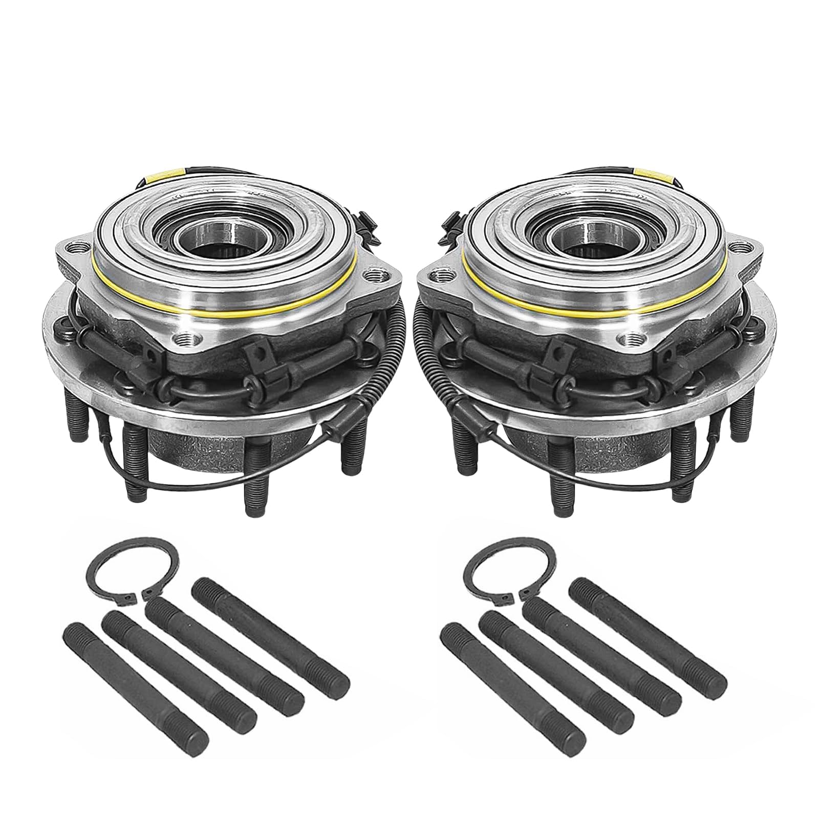 PHILTOP 515081 4WD 2 x Front Wheel Bearing Assembly for F-250 Super Duty