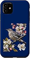 Vista 8 de Arkansas Northern Mockingbird Surrounded by Apple Blossom Case for iPhone 17