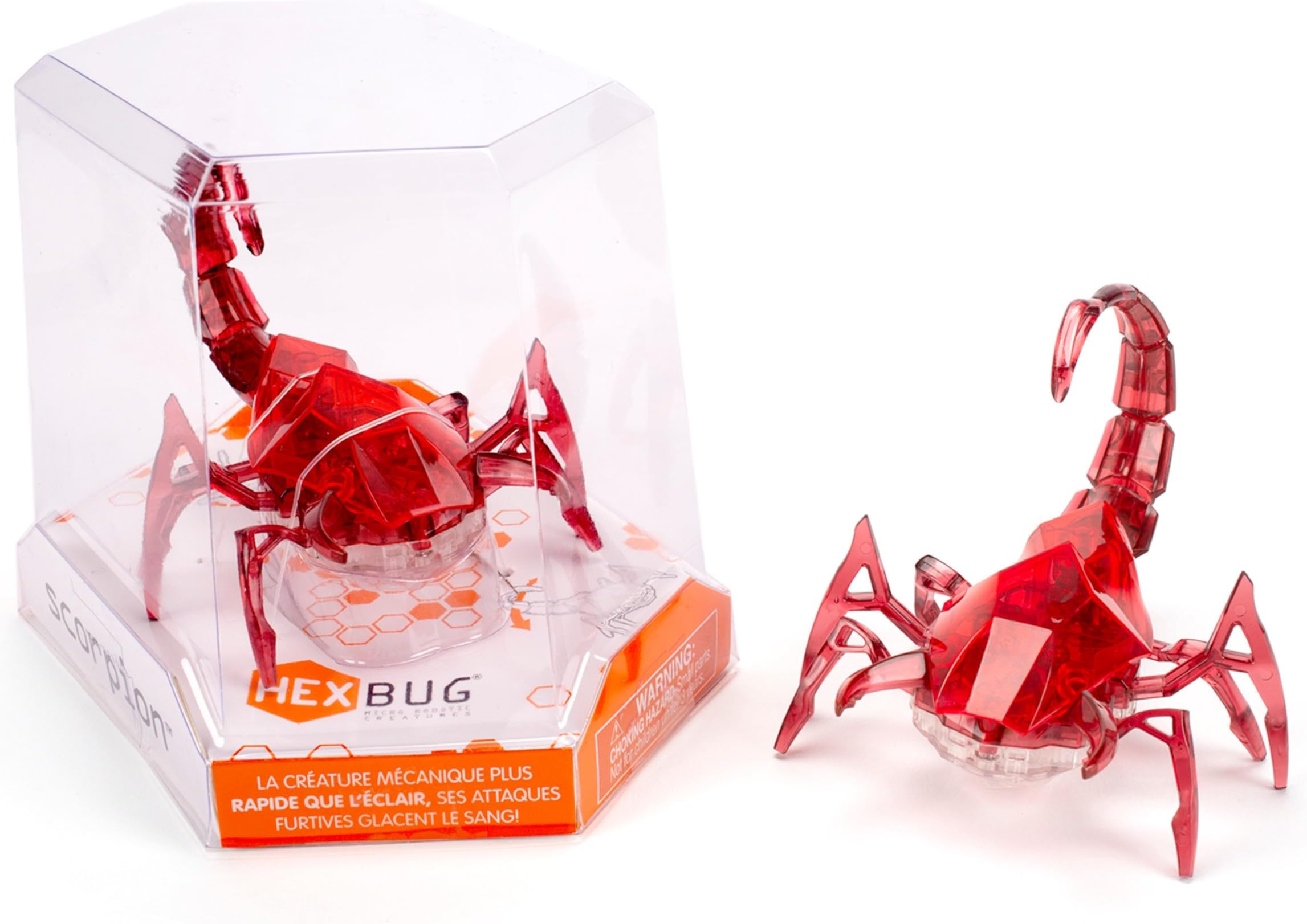HEXBUG Robotic Scorpion - Autonomous Mechanic Toy for Kids, Adjustable Figure, STEM Toys for Boys & Girls Ages 8 & Up, Styles May Vary