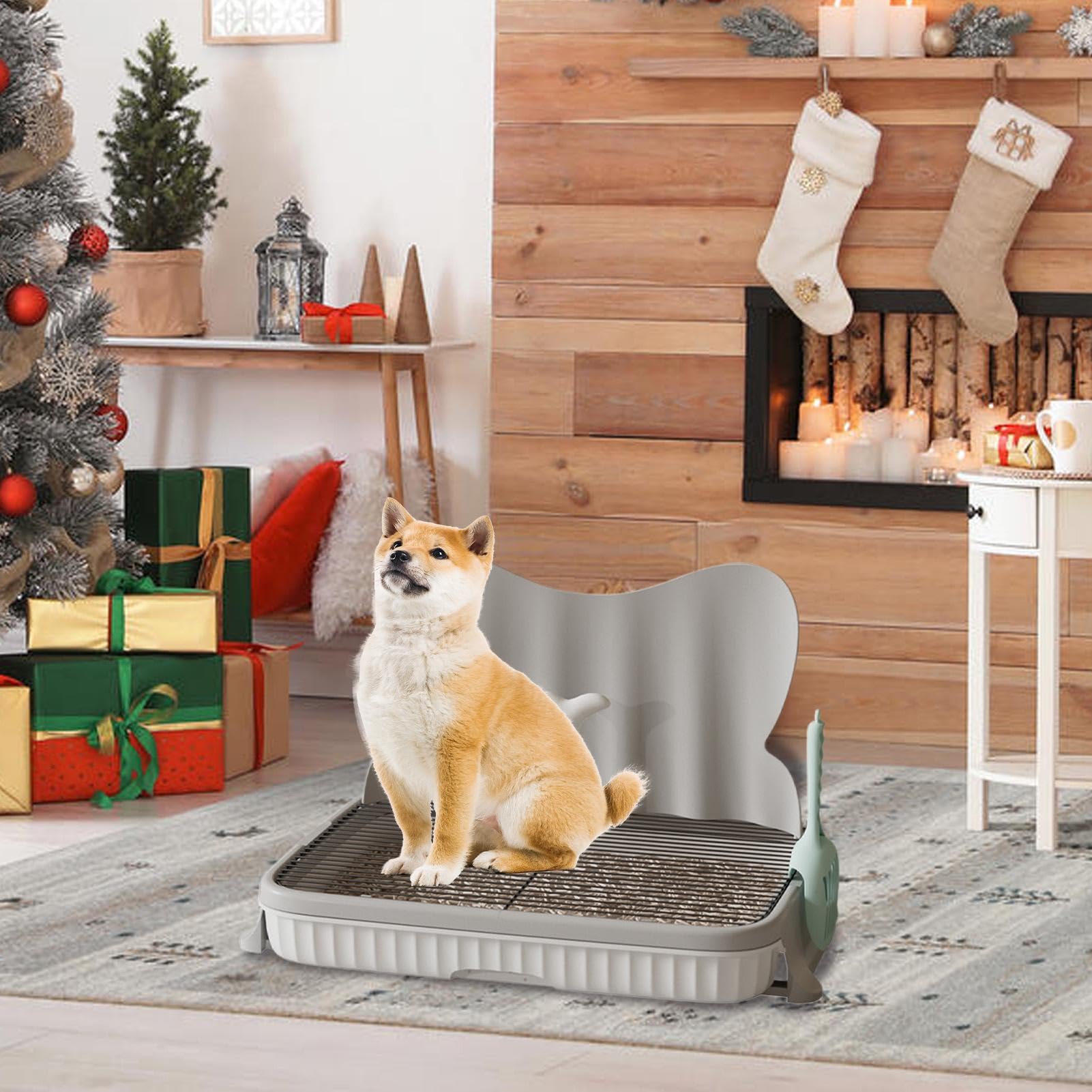Tragbares Töpfchen für Hunde, Katzentoilette für Badezimmer | starke Belastung, multifunktionales Hundetraining, Welpentoilette, Innen-Töpfchen für