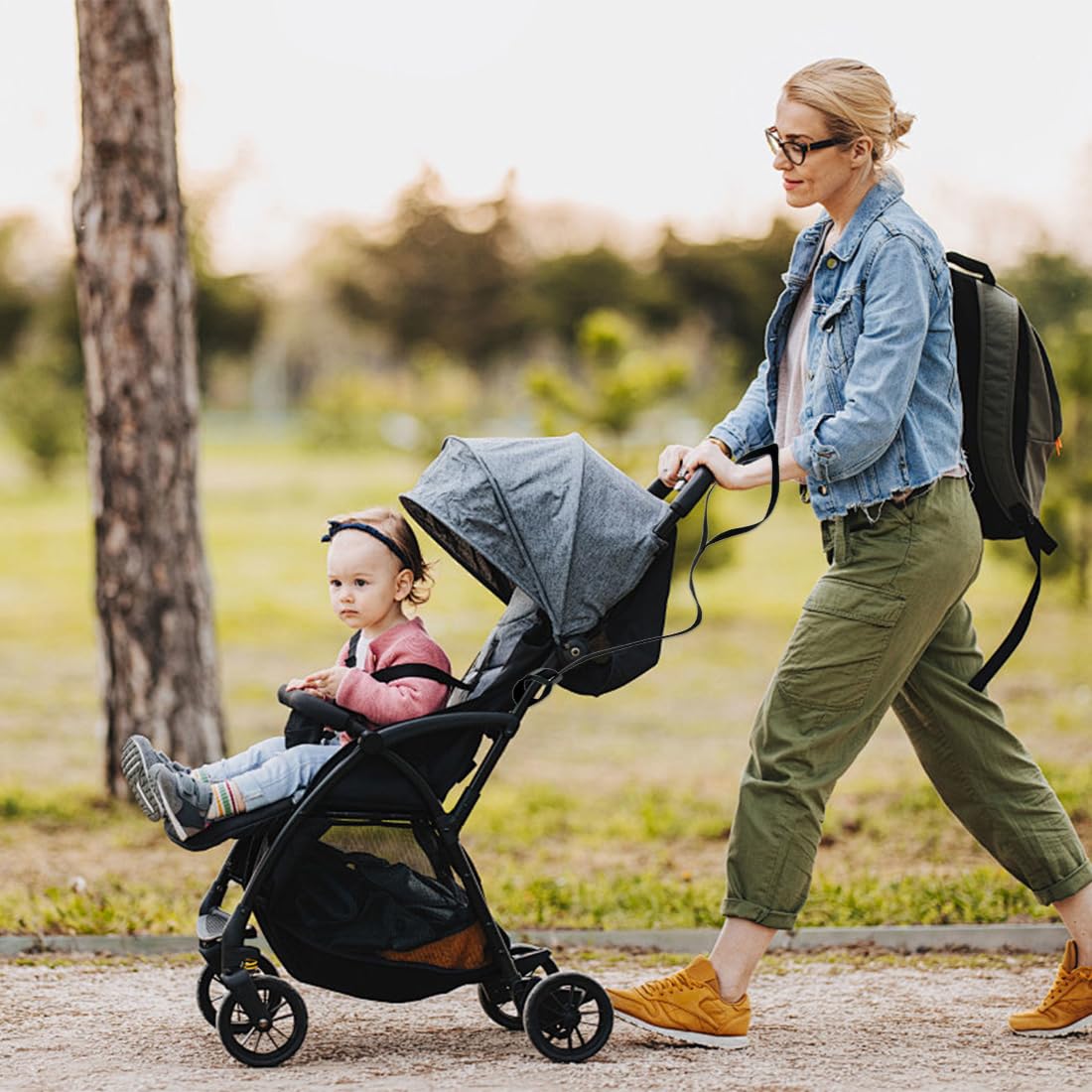 2 pezzi Passeggino Imbracature da Polso Passeggino Passeggino Cinghie Passeggino Passeggino Passeggino Cintura Gancio per Passeggino per Sicurezza Anti-Skid Bambini