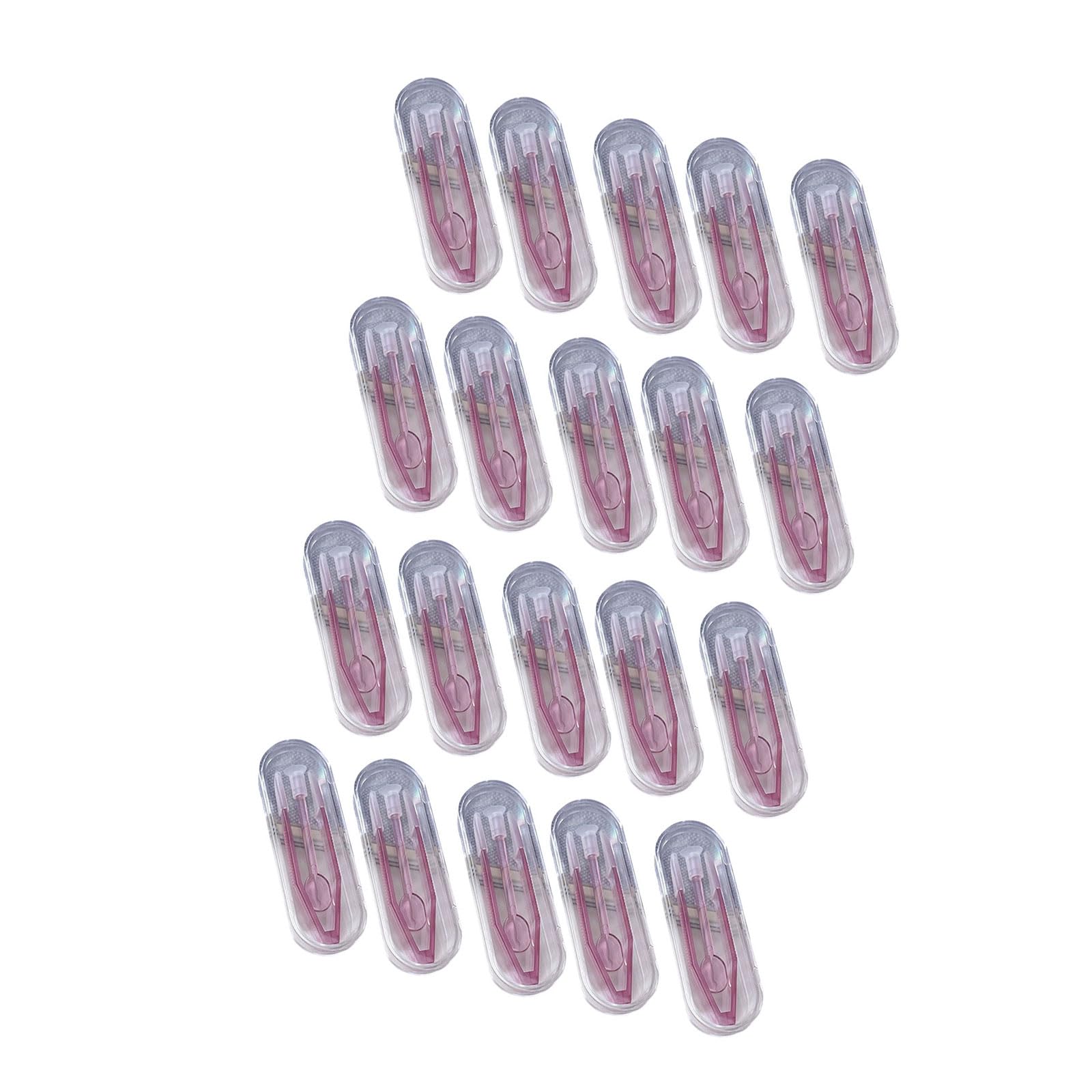 20PCS Lenses Applicator Wearing Tool with Tweezers and Remover Suction Cup Stick Set for Convenience Travel Use Lenses Tweezers