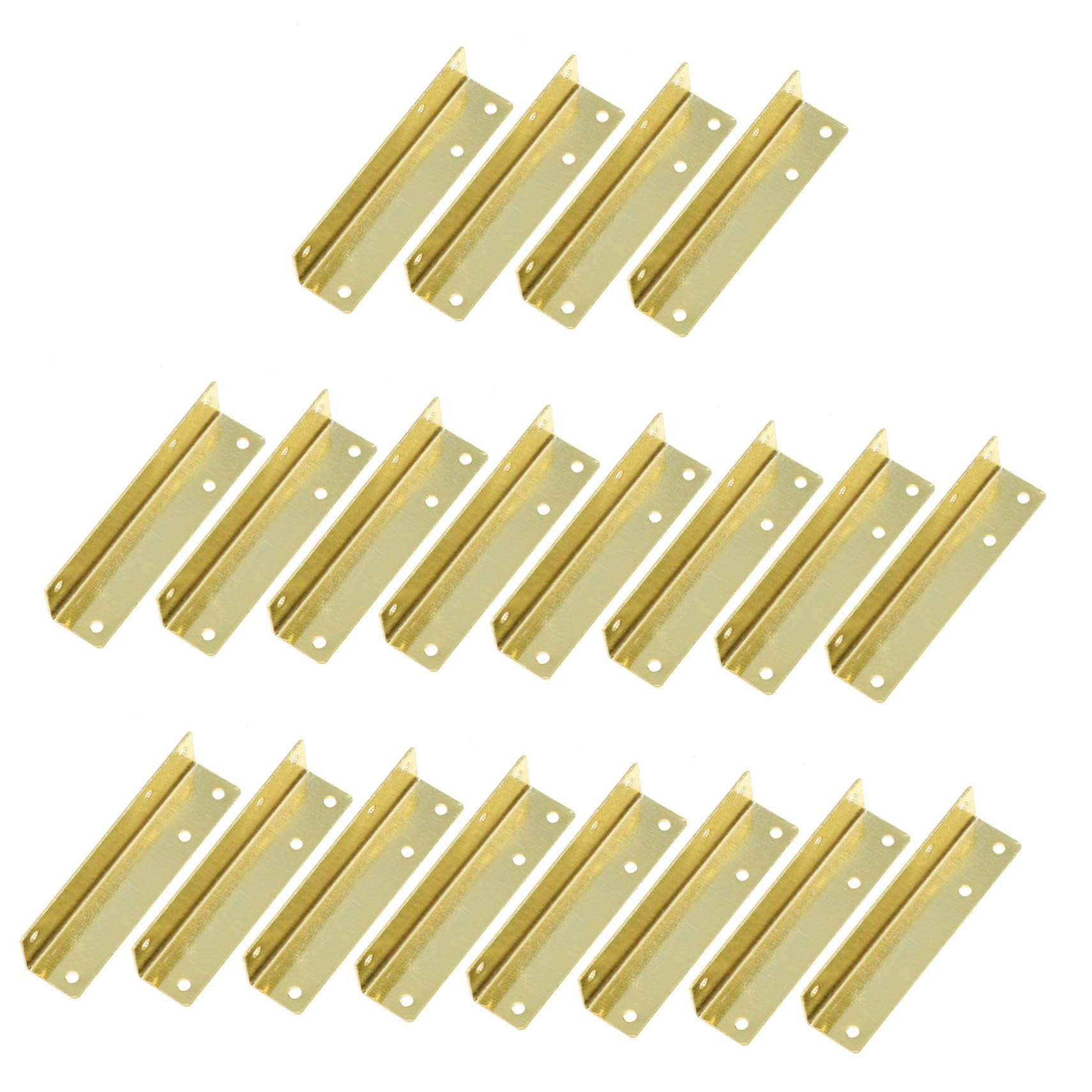 SEWACC Corner Guards for Cargo 20pcs Iron Protectors Corner Protectors for Jewelry Boxes Home Supplies