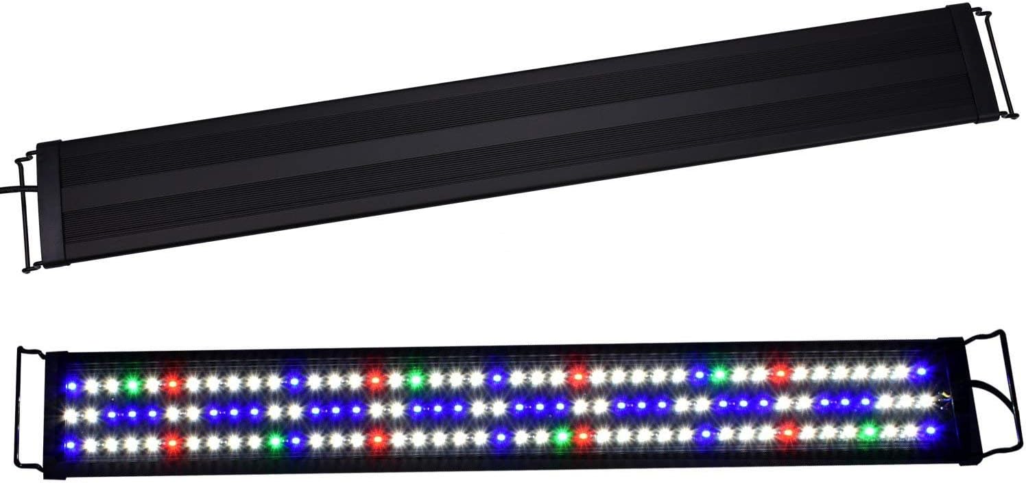 Amazon 水槽 ライト 90 1cm水槽対応 Zeiger アクアリウムライト 水槽led 魚ライト 90 95 100 105 110 ランプ4色観賞魚 熱帯魚 水草育成 光合成 省エネ 長寿命 Ledライト A174 Zeiger ライト 照明 通販