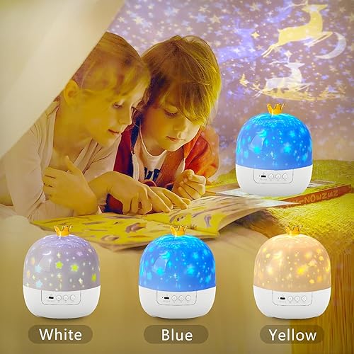 Miniatura 6 de 21 juegos de películas, proyector de luz nocturna para dormitorio de niños, techo, proyector de luz nocturna de bebé, proyector de galaxia de