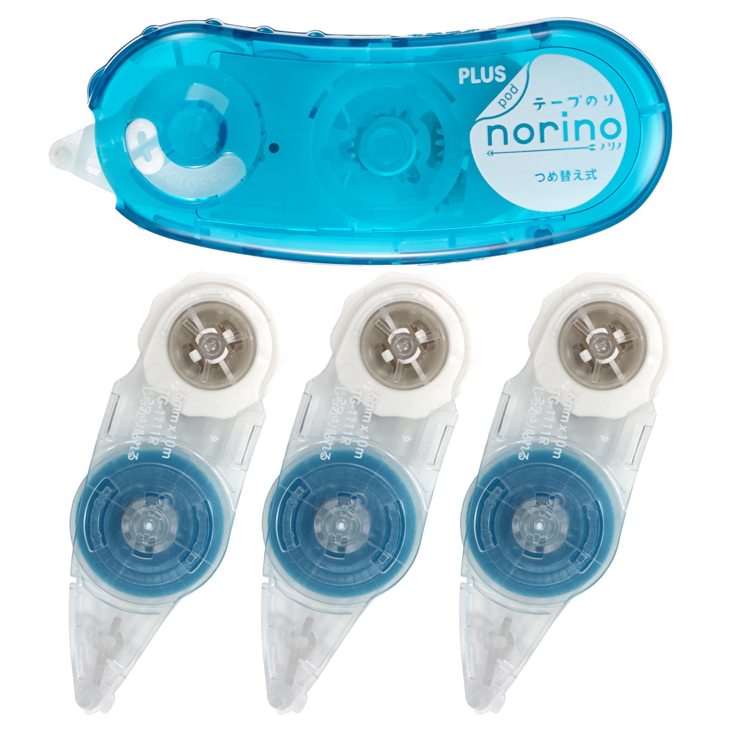 Plus de colle Nolinopode adhésif ferme avec 3 rubans de rechange 6mm x 10m - 8