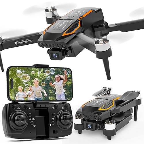 F198 Drone with Dual Camera, 720P HD 90° Adjustable Lens,