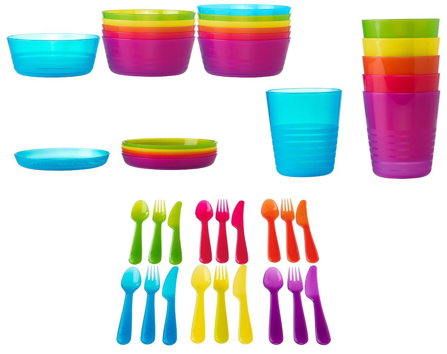 dinner set ikea plastic bowls and plates