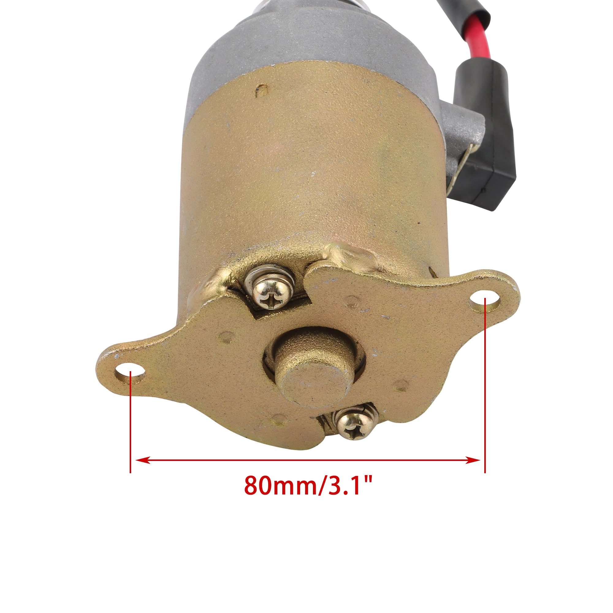 WOOSTAR Démarrage électrique Remplacement pour 152QMI 157QMJ Moteur GY6 125cc 150cc Taotao Baja Go Kart 4 Roues ATV Quad Scooter