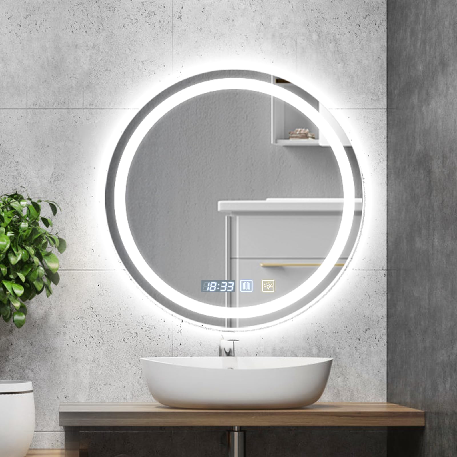 Wowspeed LED Bathroom Mirror
