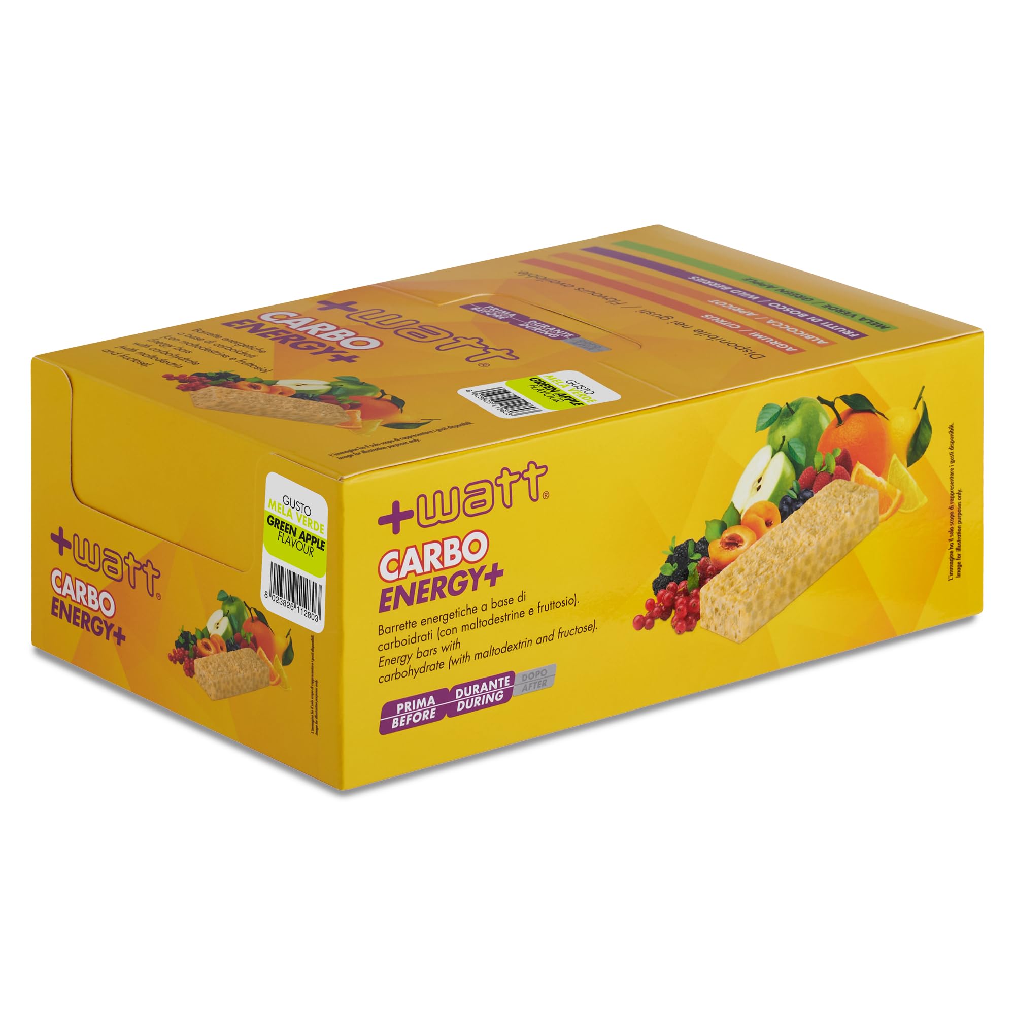 W – Carbo Energy + pestillos – de energía – 20 – -