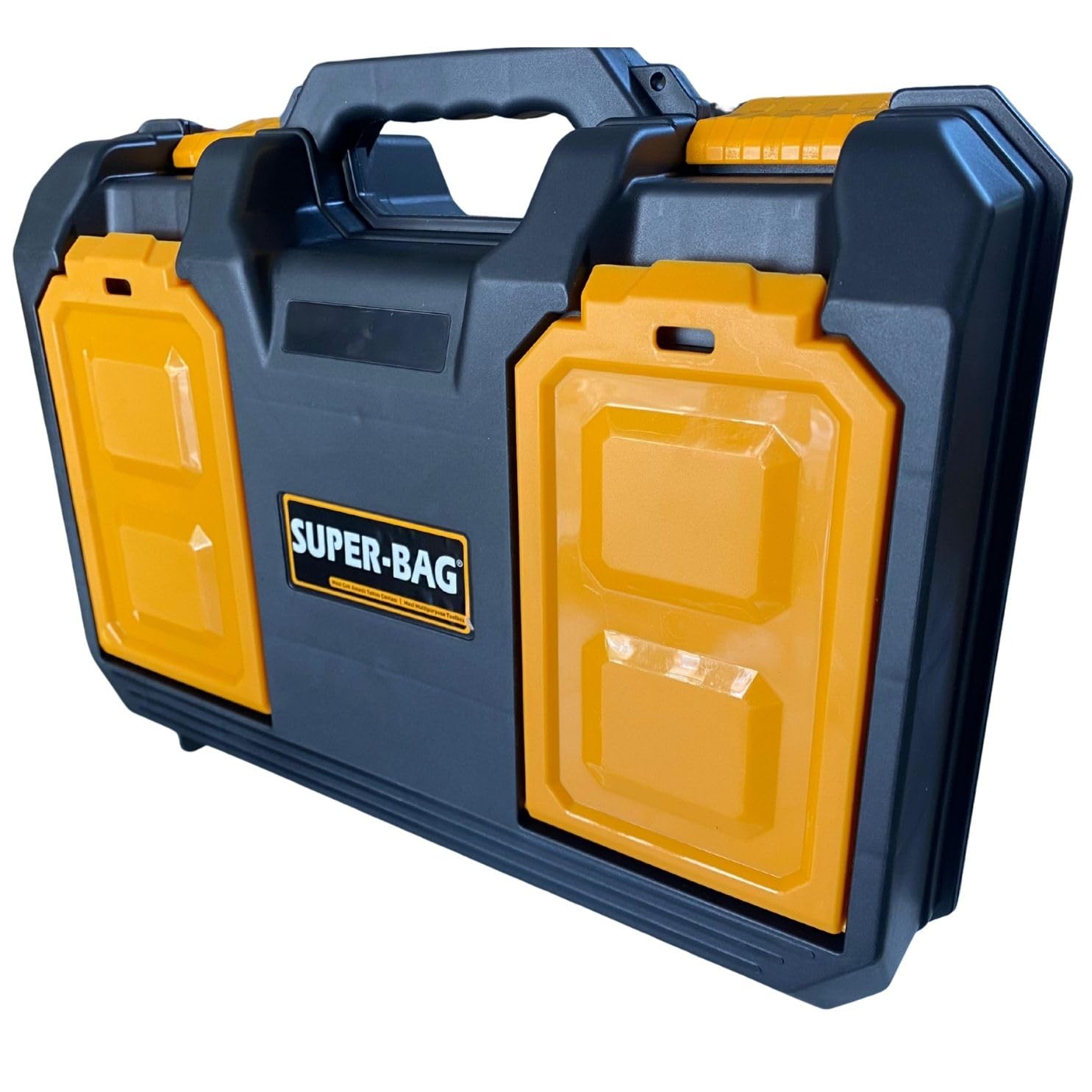 Super-Bag Maxi Çok Amaçlı Plastik Takım Çantası, İçi Süngerli,