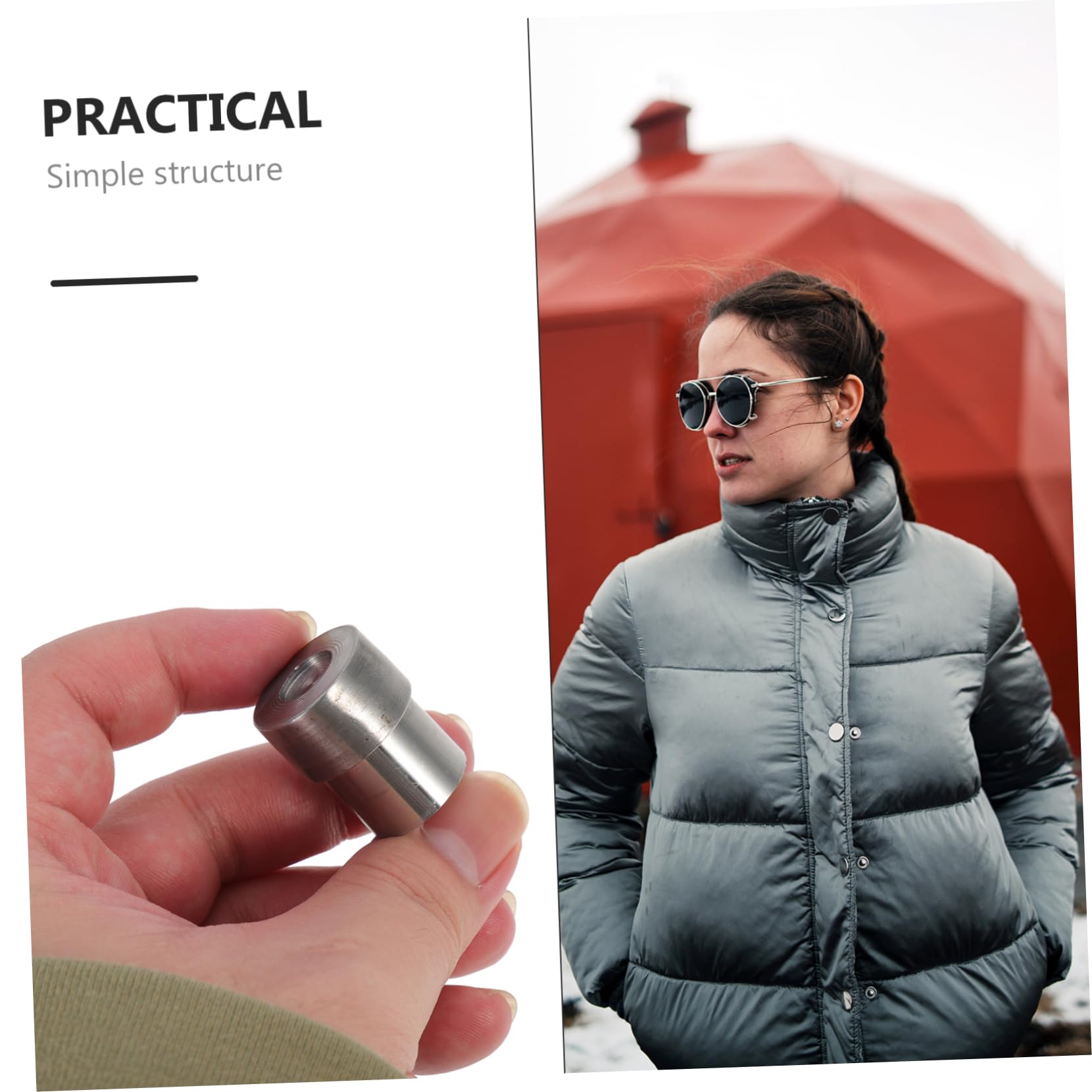 BEBEMOKO 1Set Hand Press Machine Fixing Die for Punching Lightweight and Portable Tool for Crafts and DIY Projects