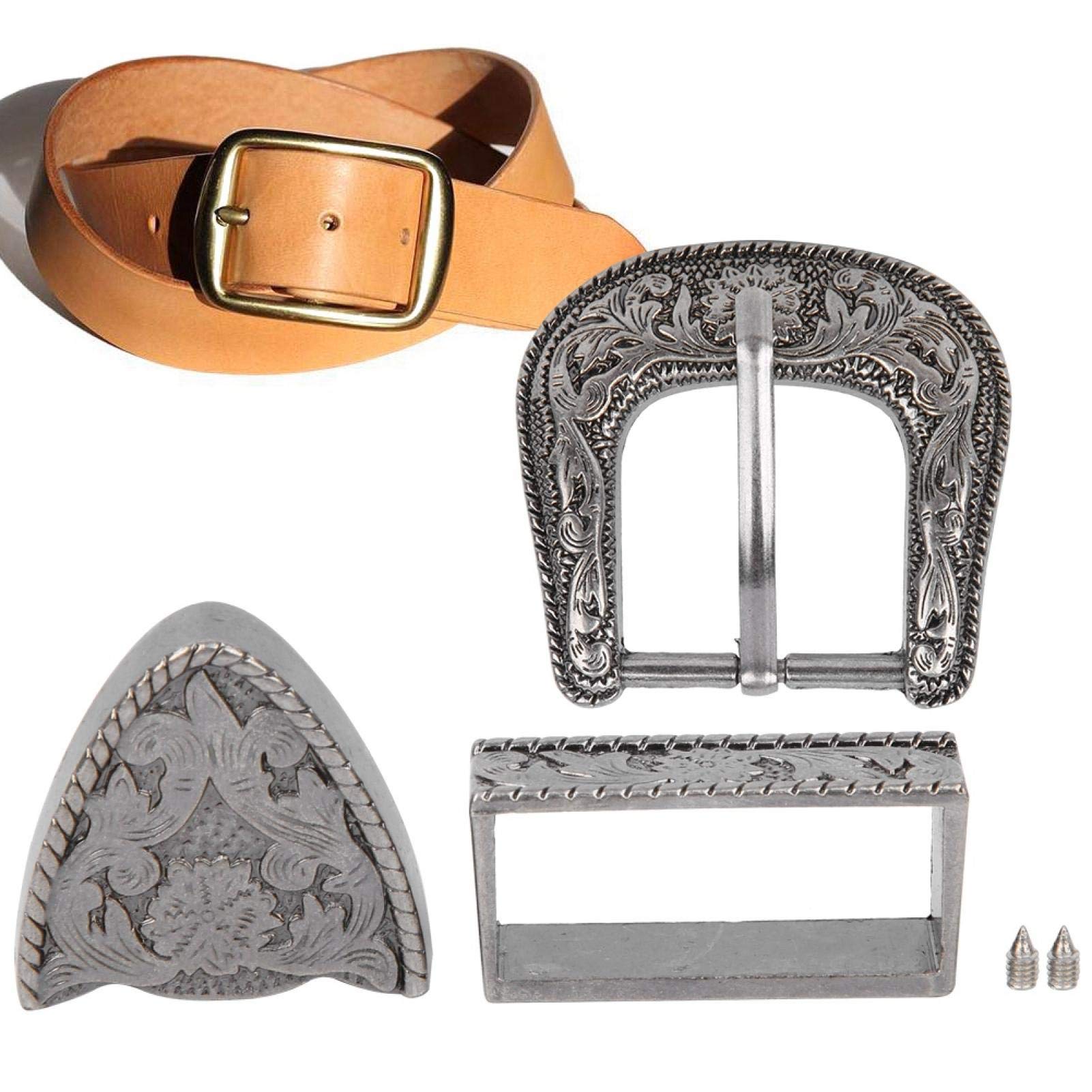 Belt Buckle Vintage Design Belt Buckle Western Belt Buckles Set