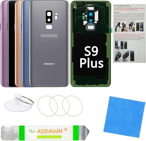 Miniatura 23 de Galaxy Note 9 - Carcasa de repuesto para Samsung Galaxy Note 9 con lente de cámara preinstalada+manual de instalación