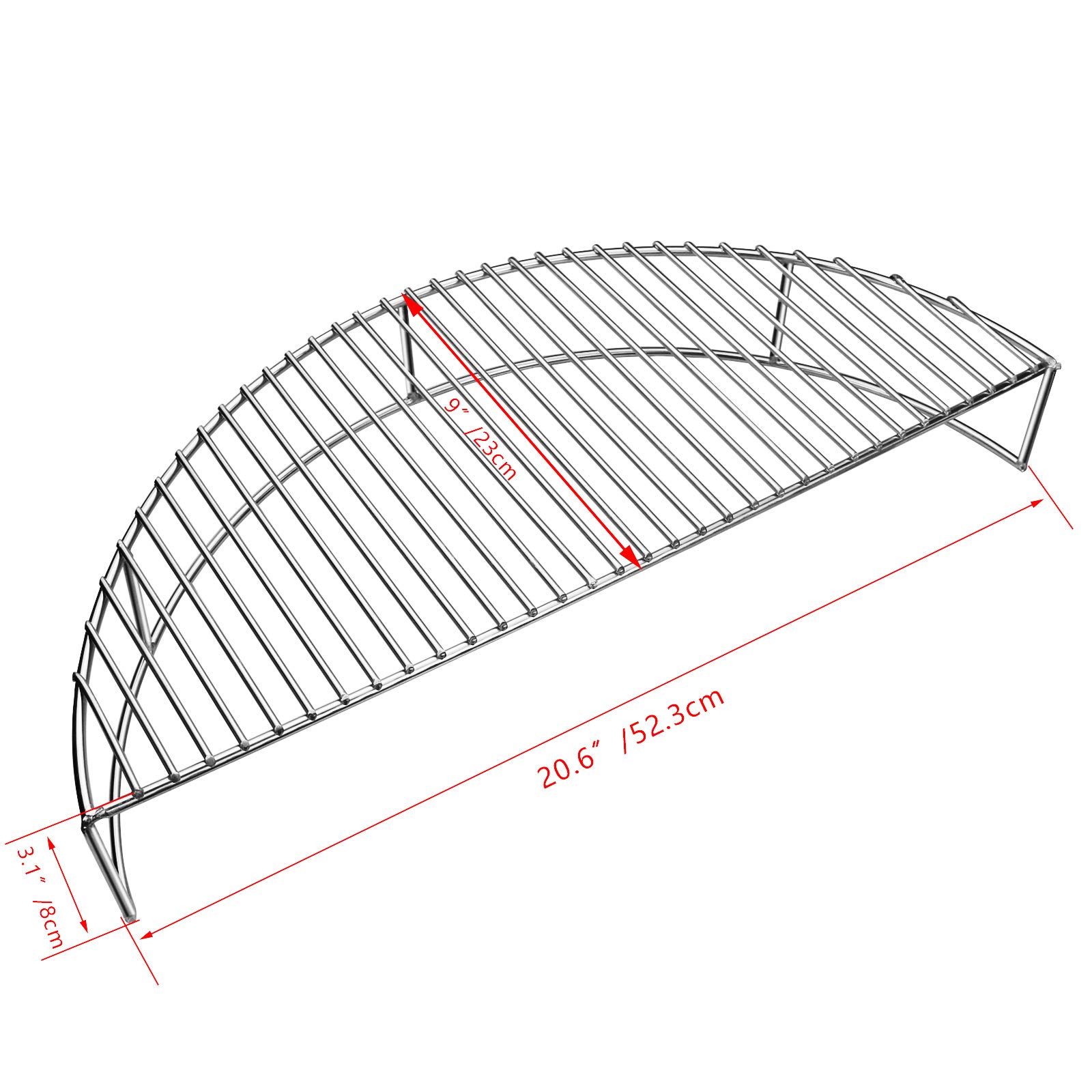 Denmay 8836 Griglia di riscaldamento in acciaio per base di supporto riscaldante di griglia, per un uso con 57 cm, griglia di isolamento termico