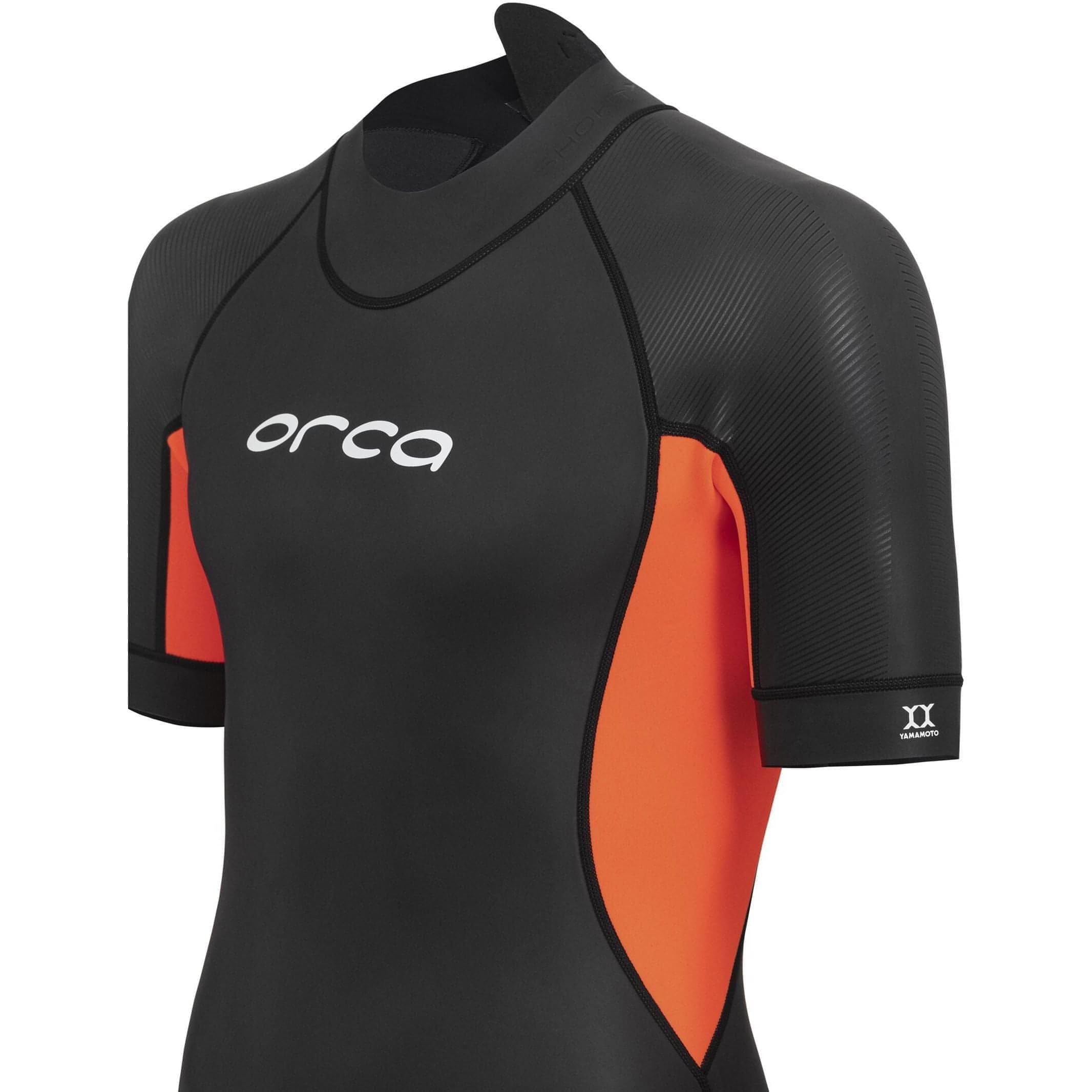 Orca Openwater Vitalis Shorty Neoprenanzug Herren Farbe schwarz/orange