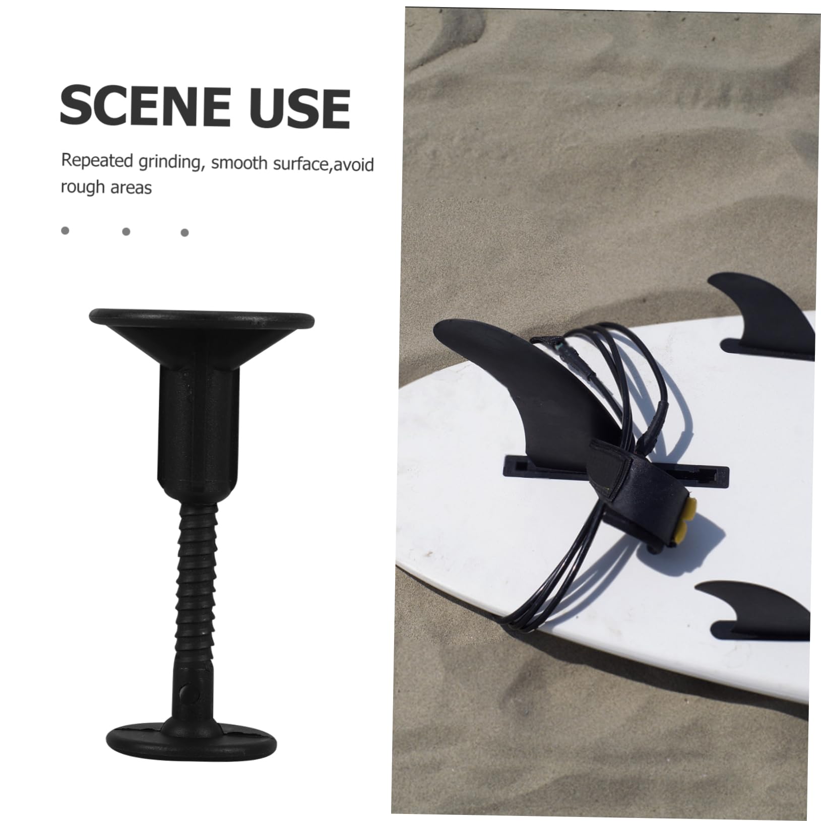 BESPORTBLE Fibbia per Corda di Sicurezza per Tavola da Surf Bullone in Plastica di Sicurezza per Sport Acquatici Surfcasting Attrezzatura Accessori Kayak Tappo Gonfiabile