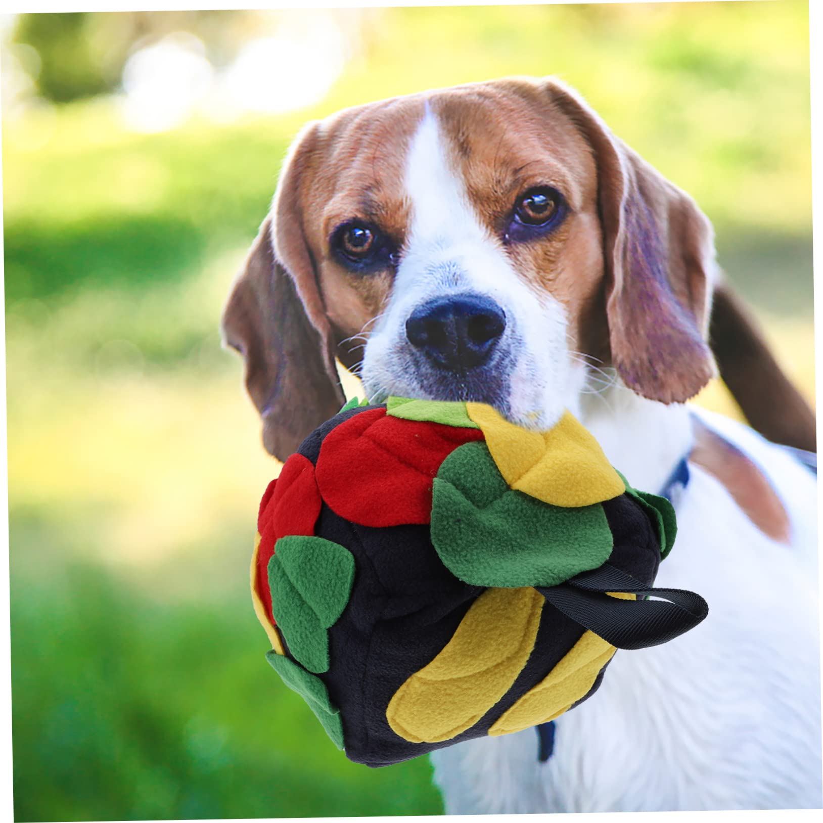 Didiseaon 2pezzi Palla Interattiva Per Cani Gioco Di Foraggiamento Con Tappetino Olfattivo Stimola Attività Mentale e Rallenta Ritmo Di Nutrizione Vintage