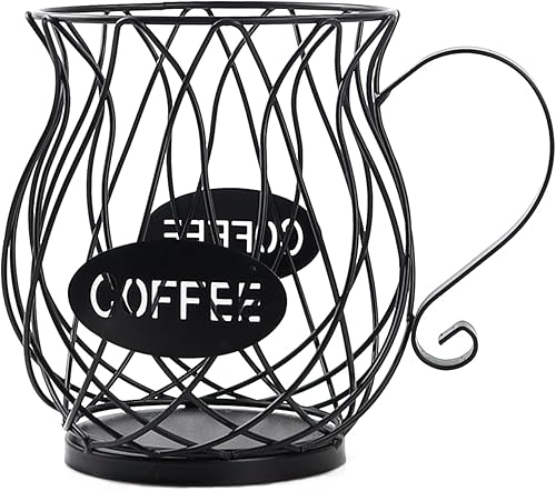 Soporte para cápsulas de café para tazas K, soporte para cápsulas de café, soportes para tazas K para mostrador, organizador de almacenamiento de