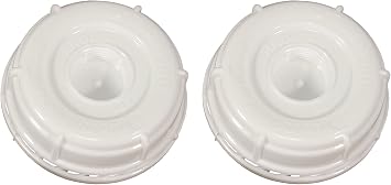Samson Stacker Water Storage Containers Caps for 5 Gallon Samson, 2 Pack