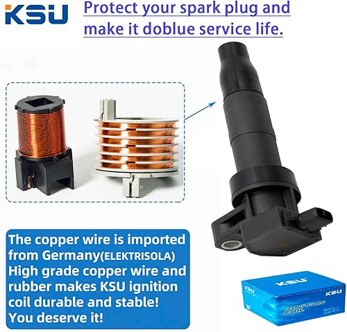 Miniatura 9 de Paquete de bobina de encendido para Kia Soul Forte Forte5 Hyundai Tucson Elantra Elantra GT (1.8L 2.0L SOLAMENTE) 2011-2016 Reemplazo para UF651