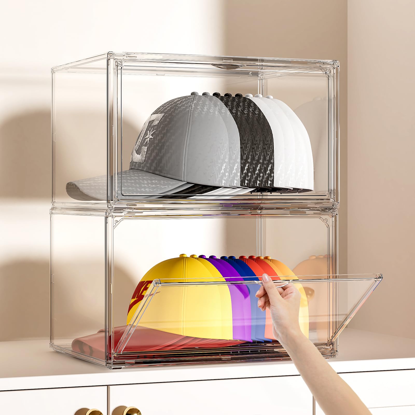 scatola organizer cappello