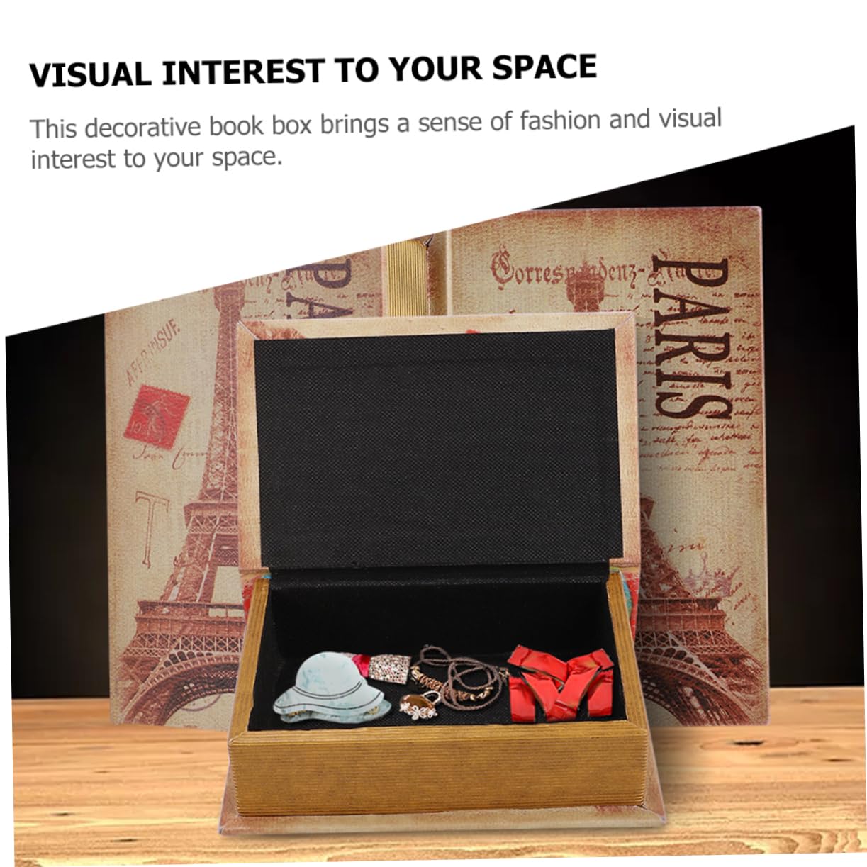 Amazon.co.jp: GRIRIW フェイクブックボックス 収納オーガナイザー