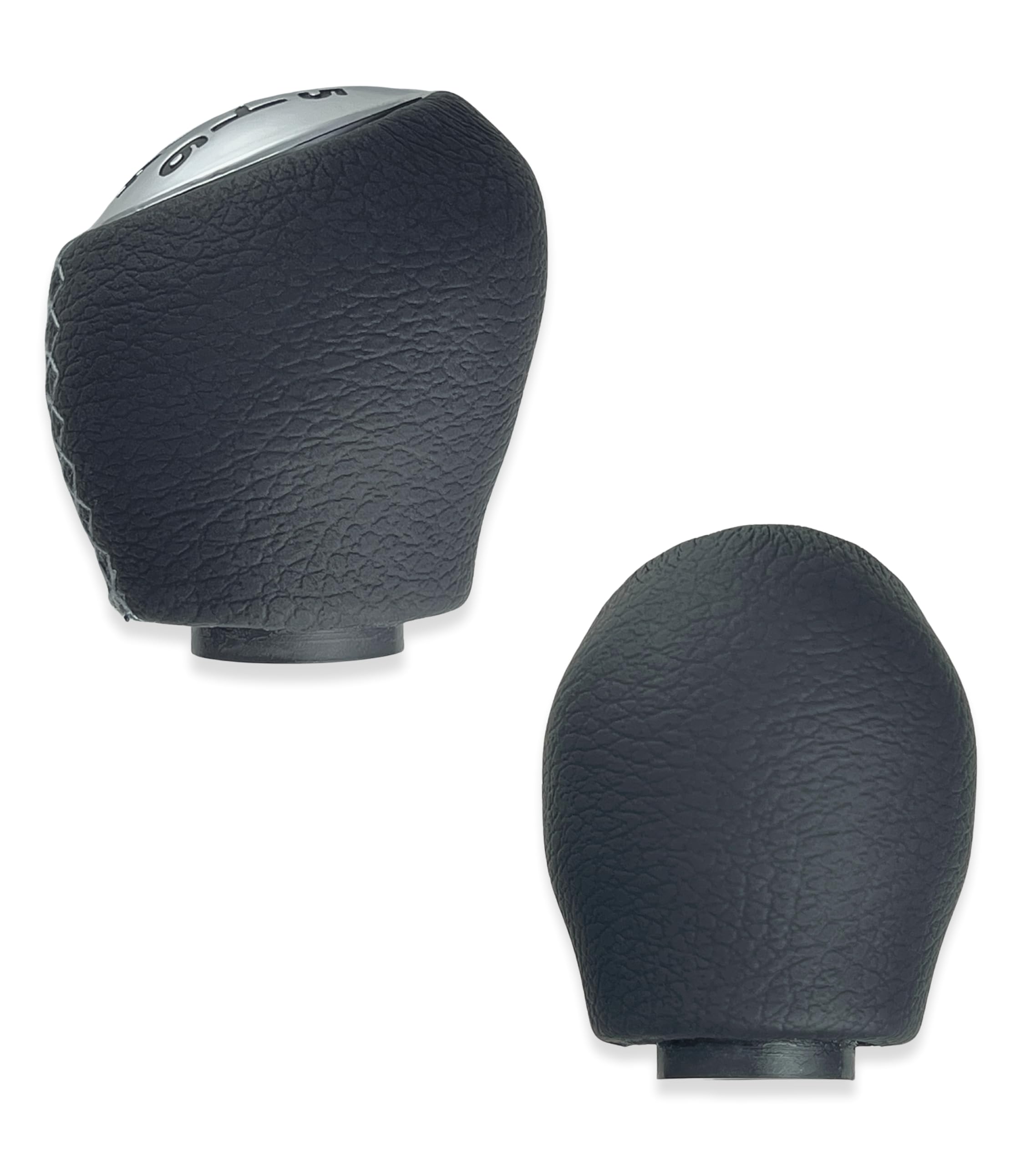 Renault Laguna 2 Pommeau De Levier De Vitesse 6 Vitesses - Pour Duster, Dokker, Laguna, Mégane, Vivaro - Noir/Argent Accessoire Auto Dacia Renault