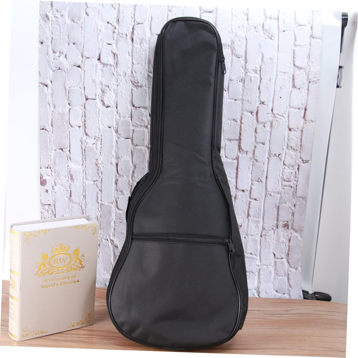 HEMOTON 2 Pezzi 26 26 Pollici - Custodia Per Chitarra in Spugna Dacqua Con Doppie Tracolle Per Chitarra Acustica Folk E Strumenti A Corda