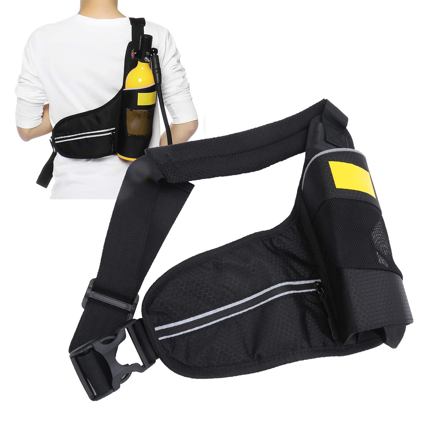 1L Torba na Butlę z Tlenem Scuba Quick Dry Tank Futerał do Przenoszenia Butla z Tlenem Torba na Ramię do Zbiornika do Nurkowania