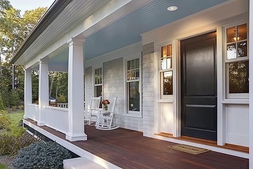 Miniatura 12 de Juno Serie E - Lámpara de techo LED de 4 pulgadas, iluminación empotrada con moldura deflectora con color blanco conmutable 5 en 1, 700 lúmenes, luz