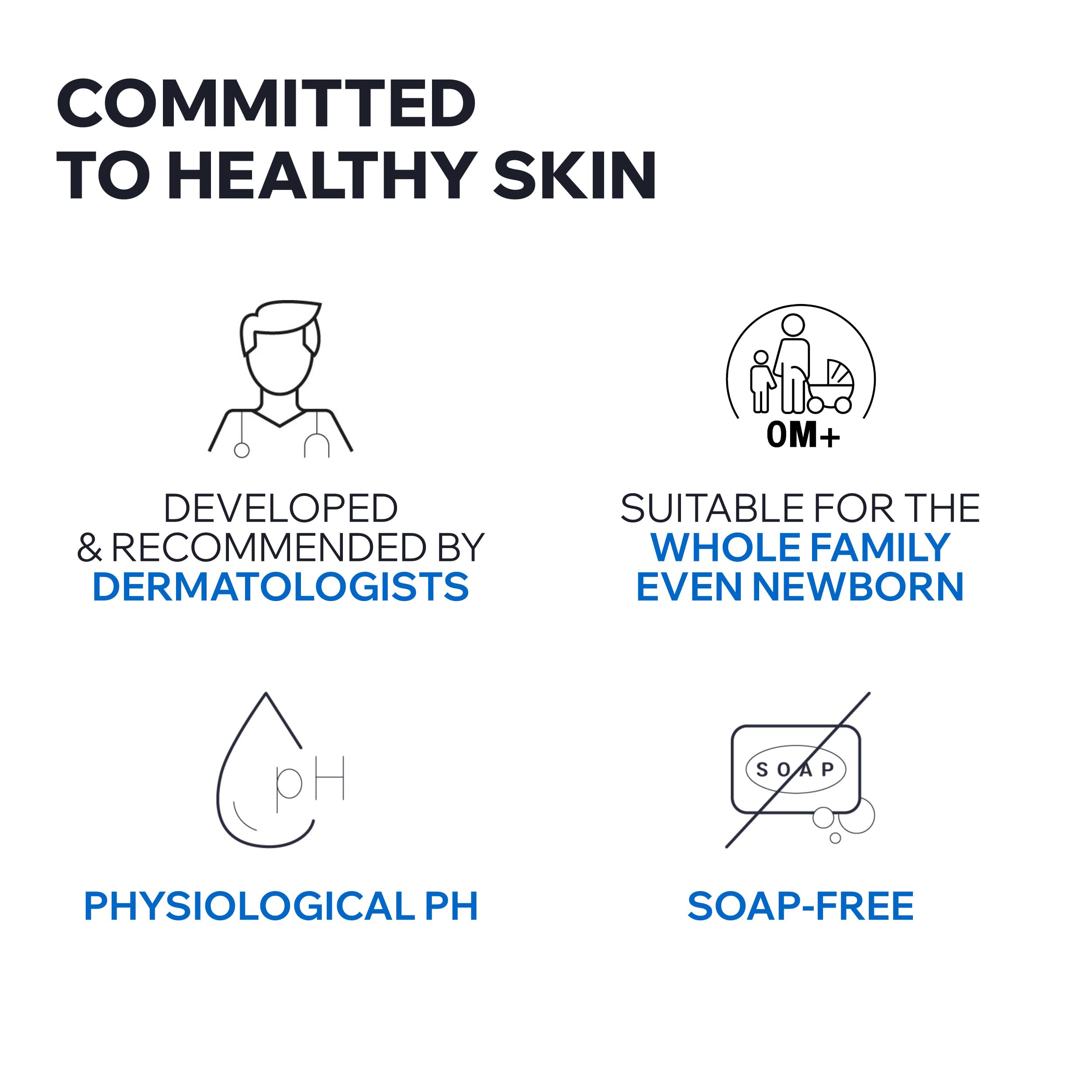 Uriage Derm-Phy Olejek do prysznica 1L - Mycie twarzy i ciała - Sucha i wrażliwa skóra - Oczyszcza, odżywia, zapobiega suchości - 25% gliceryna i dodatkowo wzbogacone składniki - Fizjologiczny pH