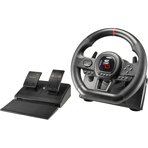 SUBSONIC Superdrive - SV650 Racing steering wheel with pedal and paddle shifters for Xbox Serie X/S, Switch 2, Switch, PS4, Xbox One, PC