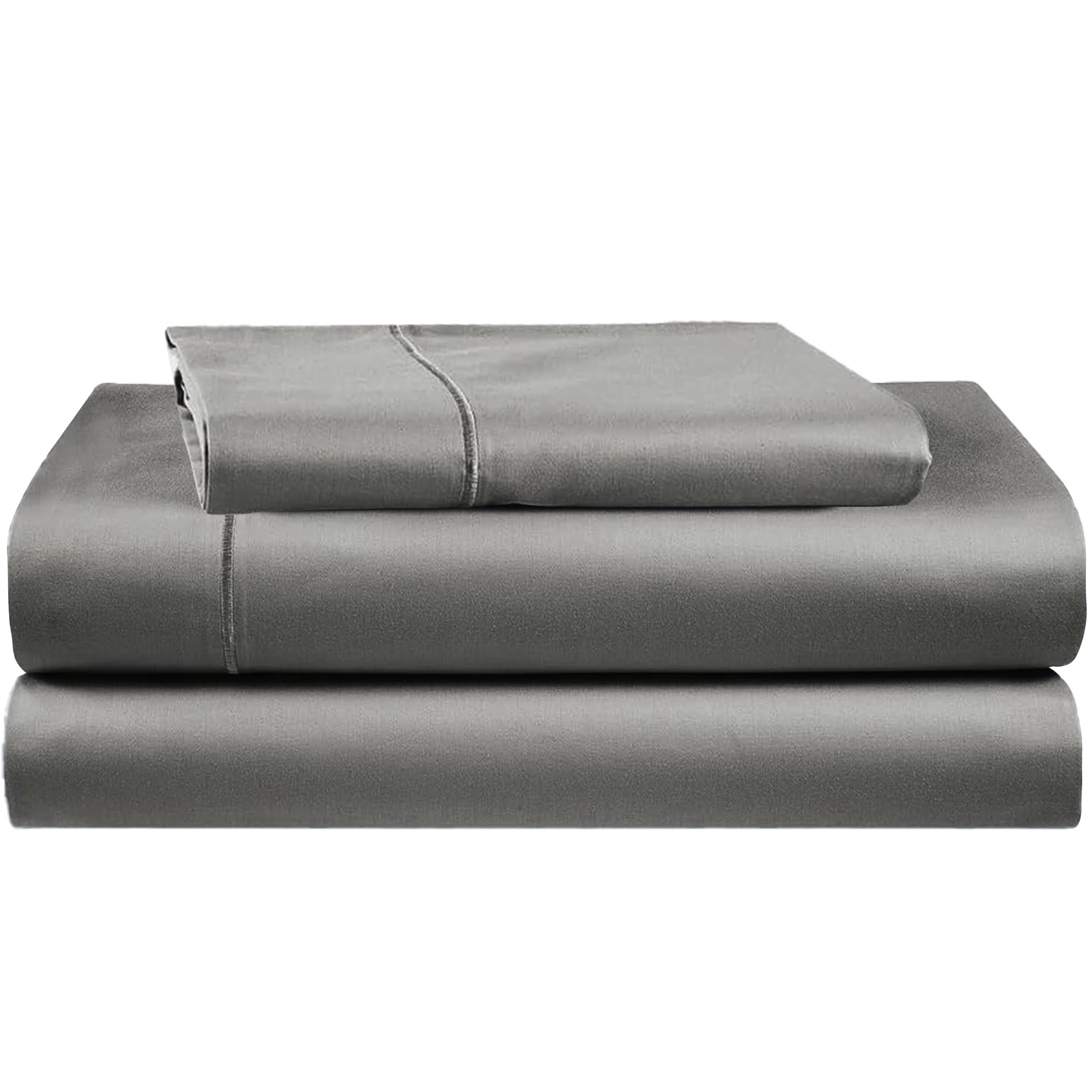 Twin Size 3 Piece Bed Sheet Set - Comfy Breathable & Cooling Sheets - Hotel Luxury 400TC Bed Sheets for Women & Men - Deep Pockets, Easy-Fit, Extra Soft and Wrinkle Free Sheets