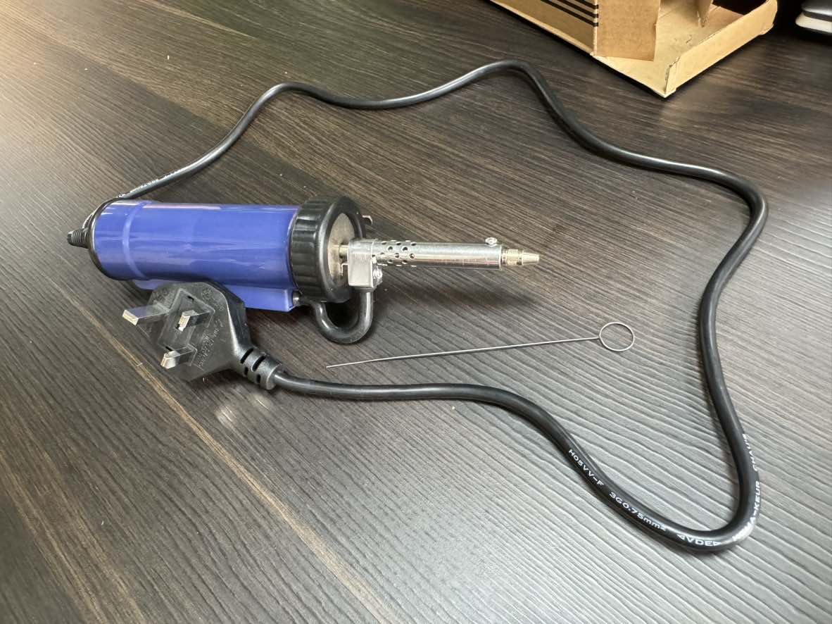 Dispositivo de succión de estaño eléctrico automático, Pistola de succión de estaño eléctrica, Bomba de succión de estaño, ADT-3 30W Herramienta de bomba de desoldadura de ventosa de soldadura eléctri