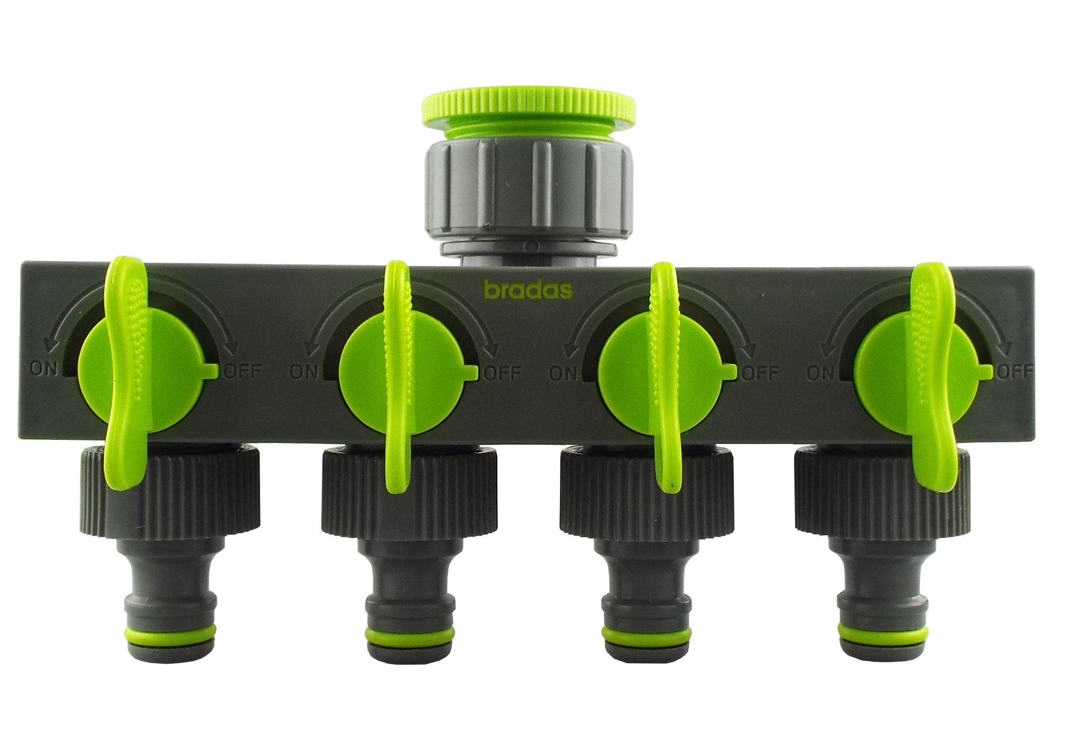 Range of Quality Hose Pipe connectors & Fittings by Cost Wise®,The Irrigation Specialists (4 Way Splitter)