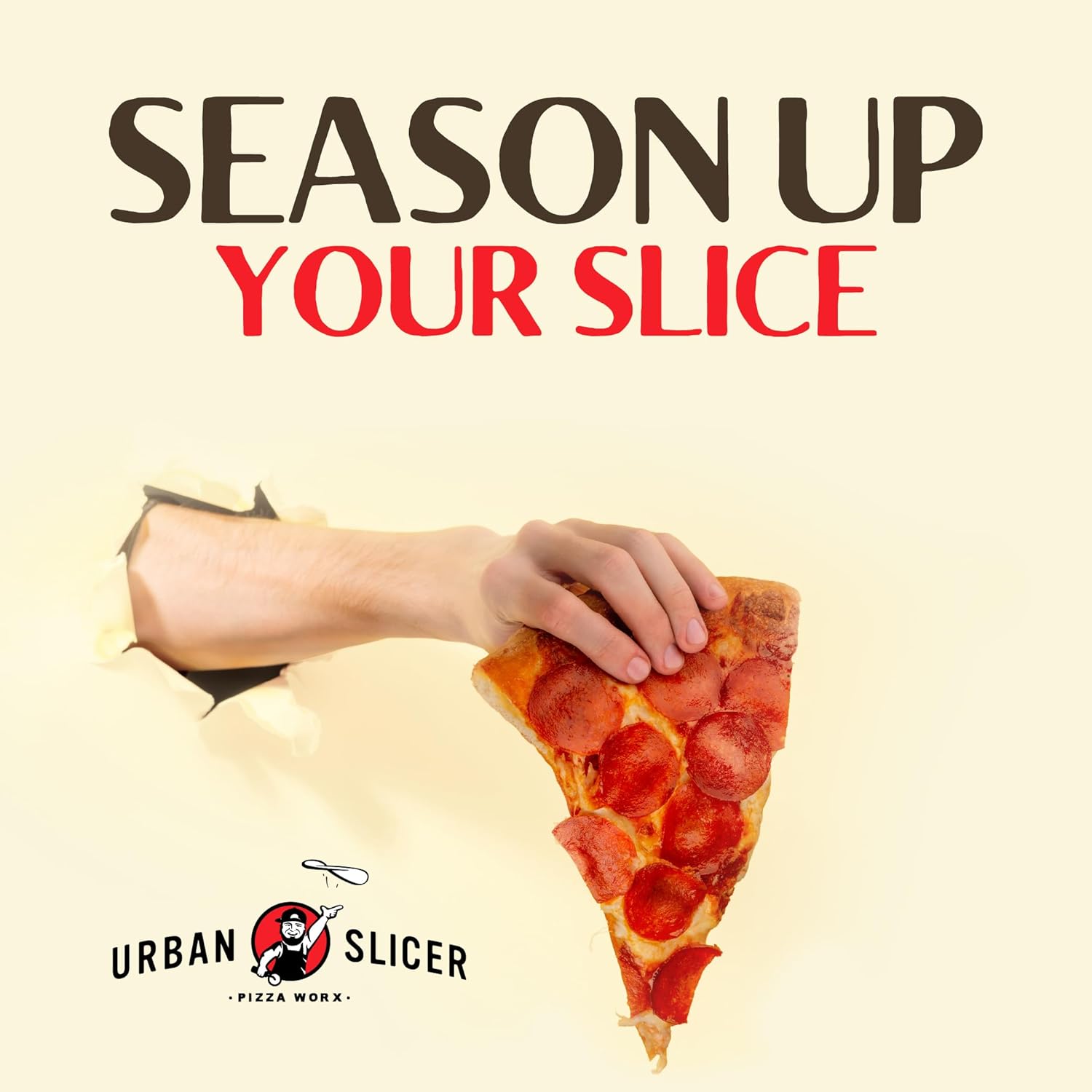 Urban Slicer Pizza Worx - White Pizza Mojo- Rich, Buttery Garlic Seasoning - Extra-Extraordinary, All-Purpose Seasoning Blend - 2 Pack