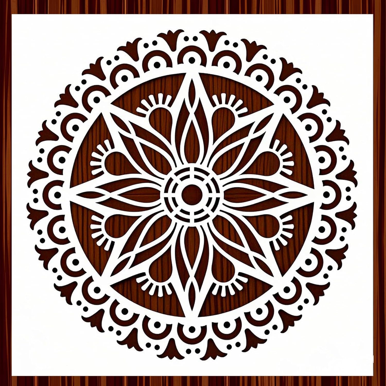 Wall Stencils for Painting Large Pattern 12" x 12"