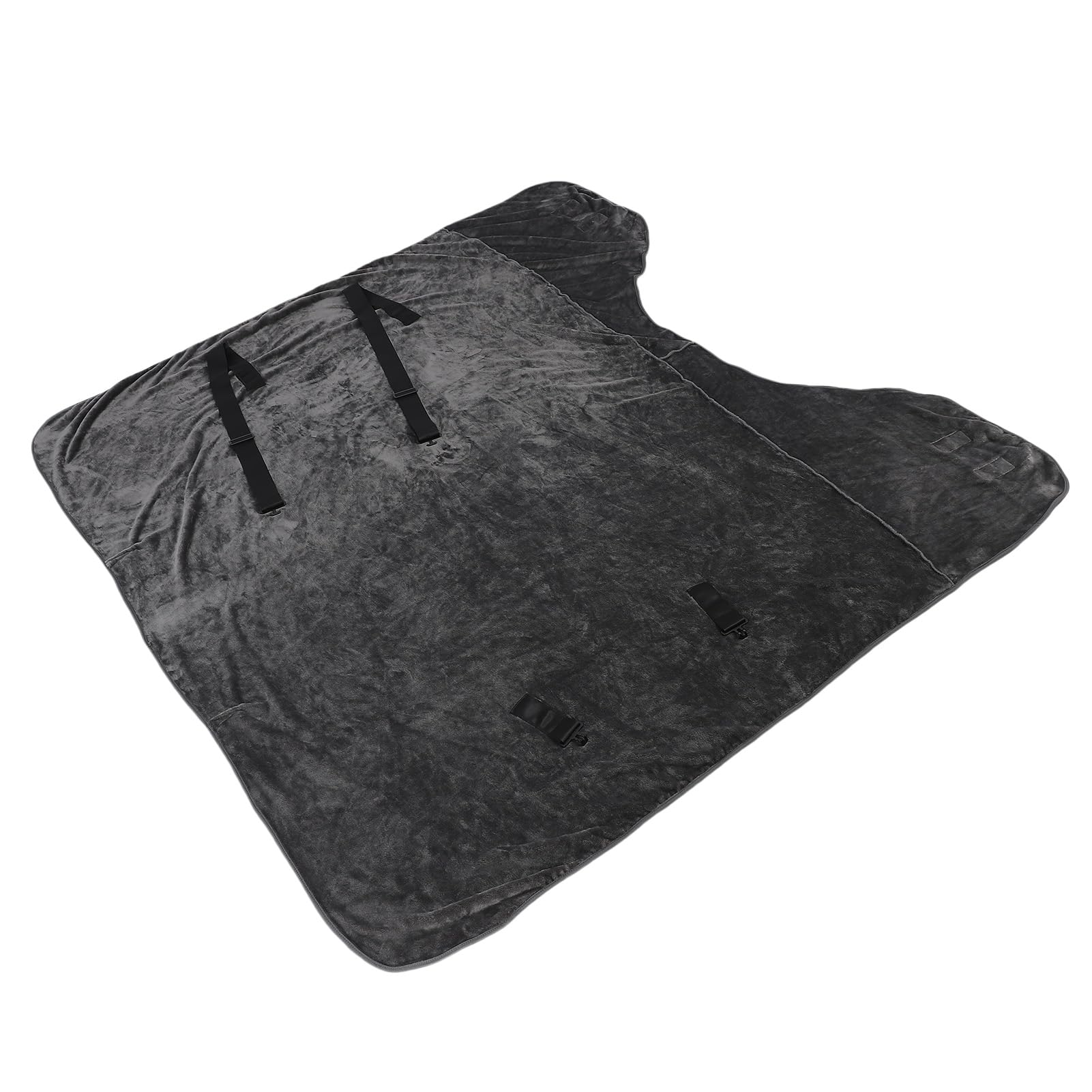 Emoshayoga Manta de Invierno para Caballos, Relleno de Franela Grueso y Cálido para Caballos, Cuidado Cómodo, Tamaño Universal