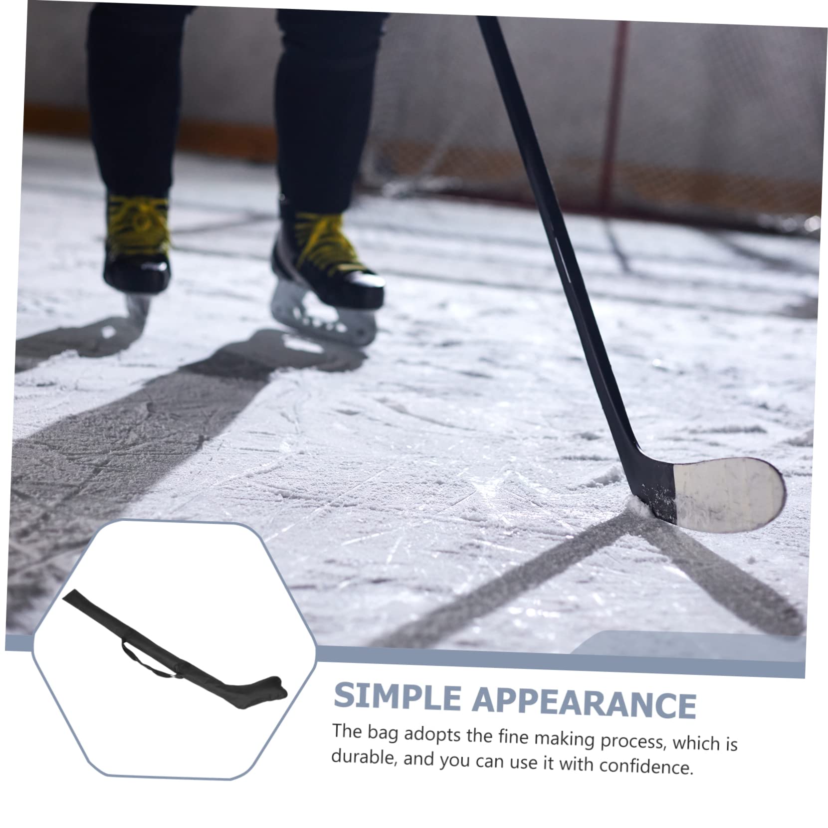 Yardwe Borsa Professionale Per Mazze Hockey Custodia Protettiva Oxford Borsa Per Trasporto Esterno Adatta Per Sportivi e Appassionati Hockey