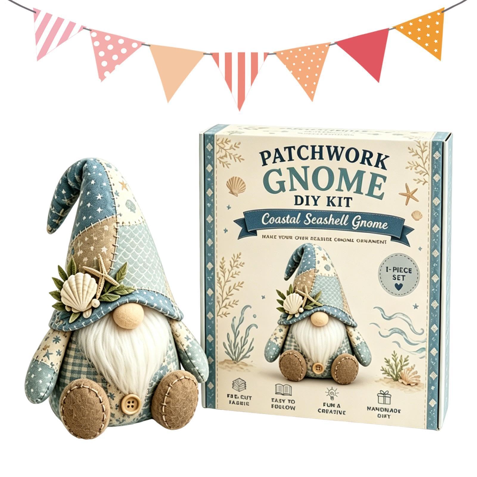 DIY patchworks Animal Kit, 3D Beaded Gnome DIY Kit, Fairy patchworks Diys Collection - Image 8