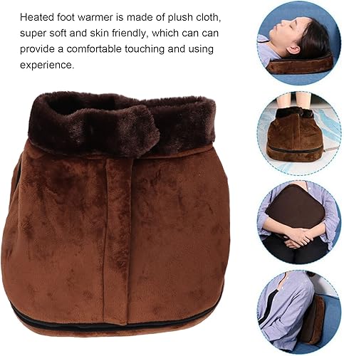 Miniatura 4 de Calentador de pies calefactado, masajeador eléctrico de pies calentado, calentado eléctricamente, depilación ligera y electrólisis, masajeador