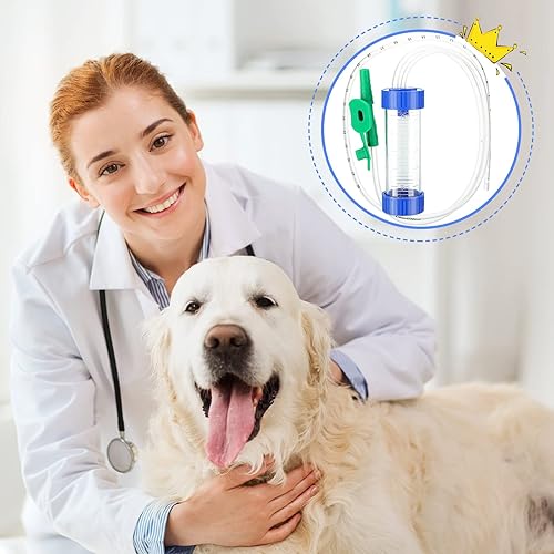 Miniatura 4 de Eaasty 2 trampas para moco para cachorros, catéter de succión con trampa para moco para extraer líquido o mucosa de la nariz y la boca de los