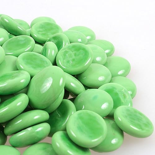 Miniatura 4 de Cuentas reflectantes de mármol de vidrio de fuego de alto brillo, piedras de grava de vidrio, relleno de jarrón para decoración de jardín suculento