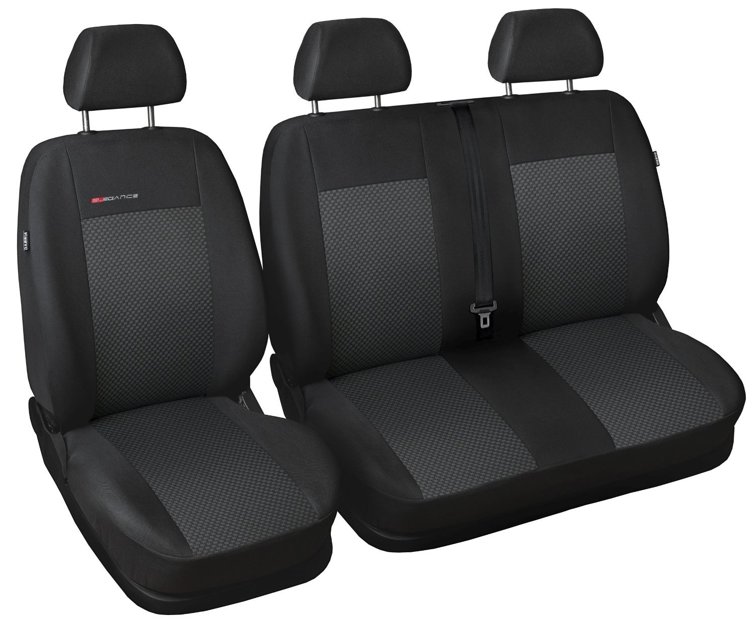 DKMOTO DK85AP3 Tailored Van Seat Covers for Vauxhall Vivaro , Nissan Primastar , Renault Trafic 2001 - 2014