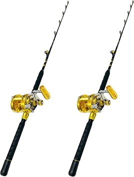EatMyTackle 30 بكرة صيد واسعة 2 سرعة على 30-50 جنيه استرليني