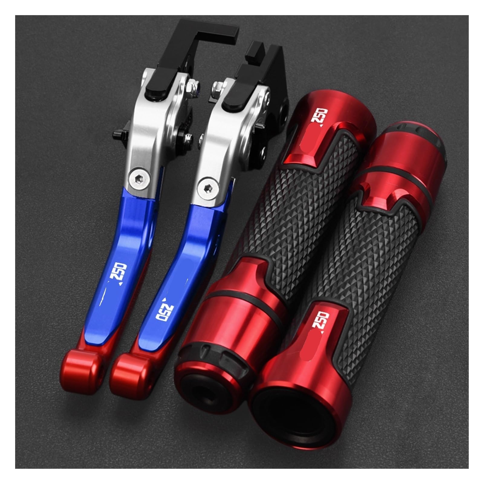 Lsdsaaza 4 For Cbr250r For Cbr250rr For Cbr250 2011-2018 Motorcycle Adjustable Brake Clutch Levers Handlebar Grip Motorcycle Brake Clutch Lever